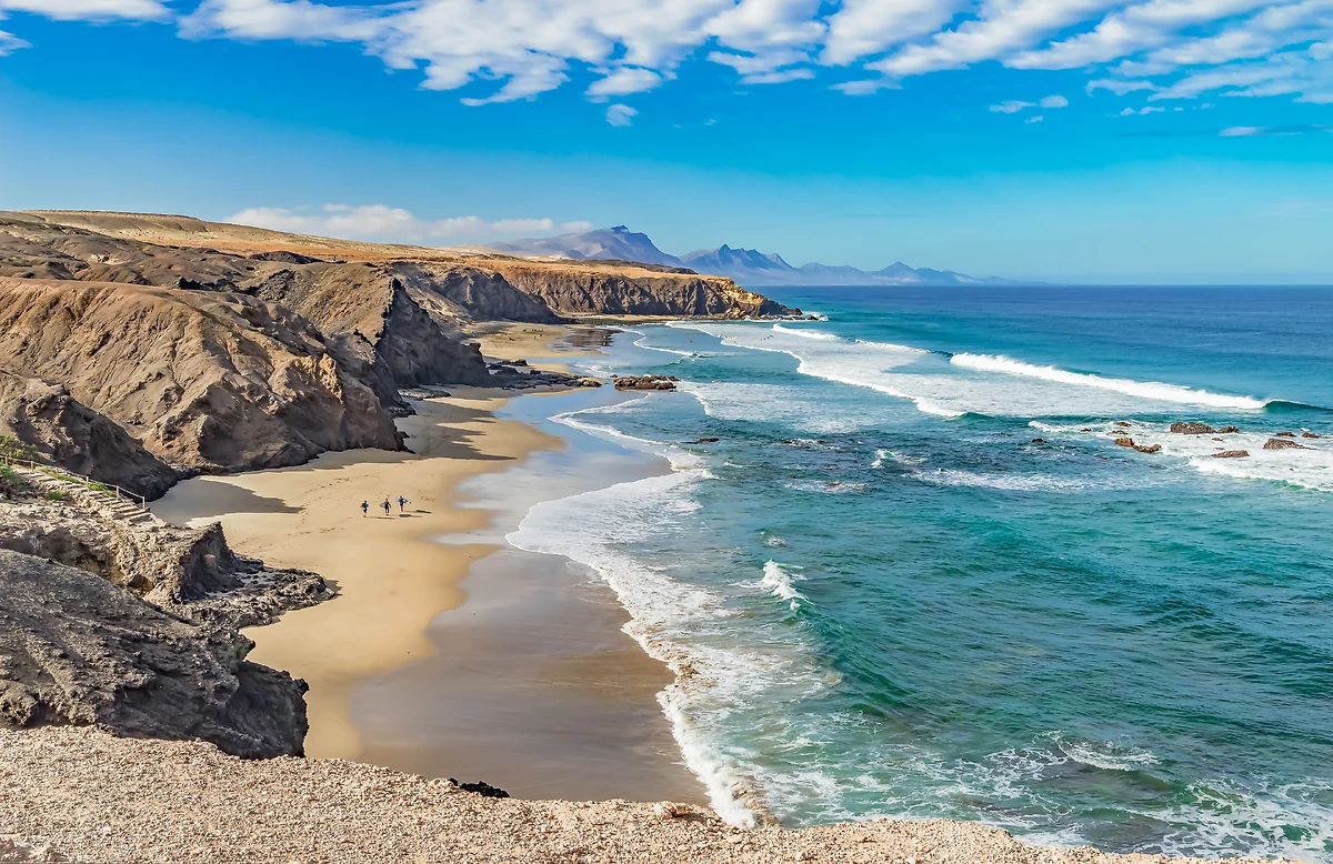 Plage de Fuerteventura, iles Canaries, Espagne