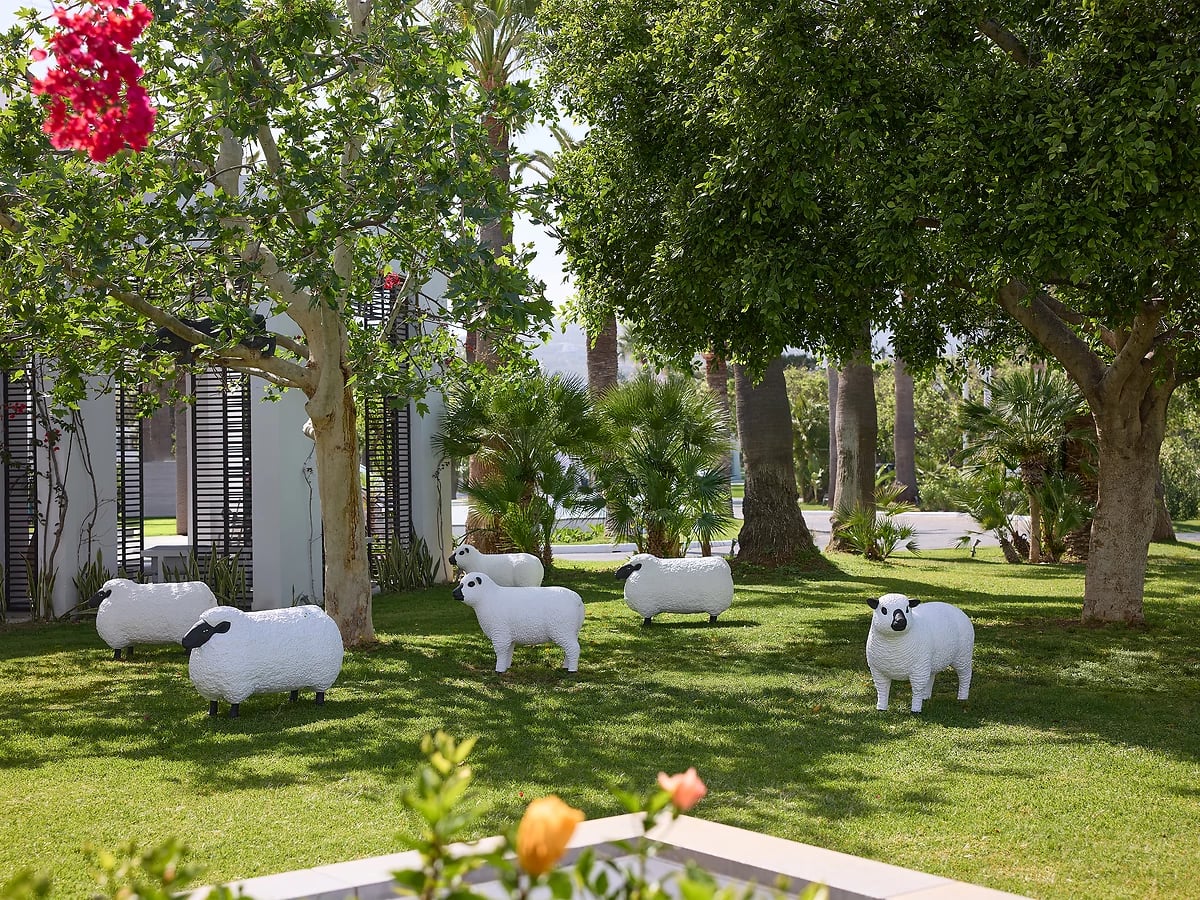 Jardin, Grecotel Creta Palace, Réthymnon, Crète, Grèce