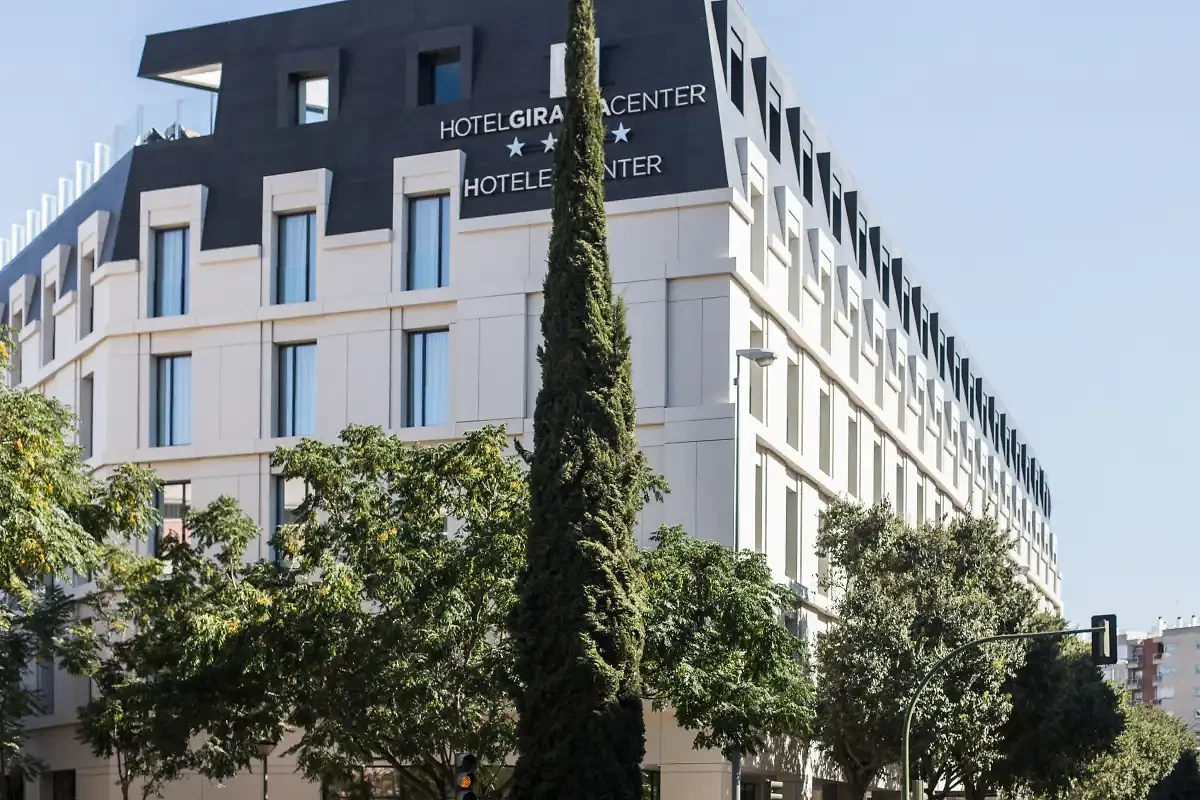 Façade, Hôtel Giralda Center, Séville, Espagne