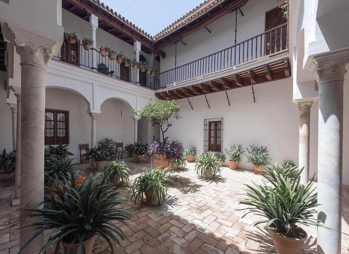 Patio, Hôtel Las Casas de la Juderia, Séville, Espagne