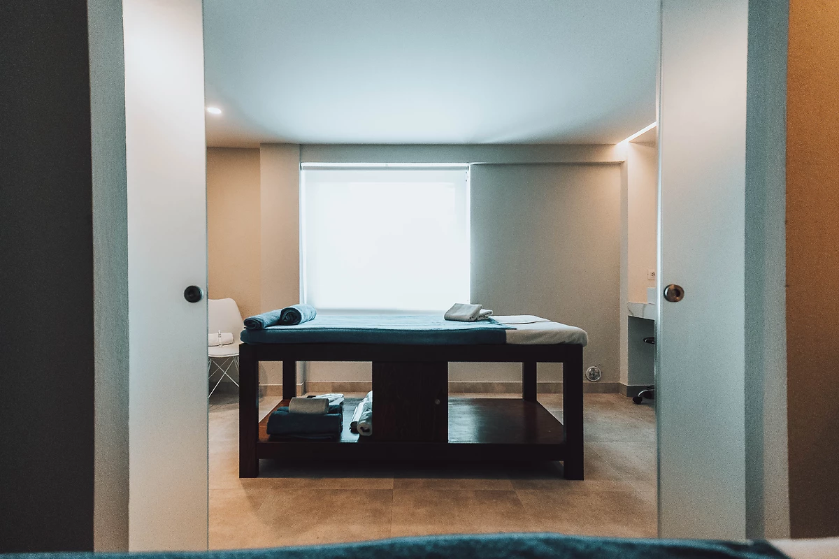 Salle de massage, Spa de l'hôtel, Eliros Mare Hotel, Crète, Grèce
