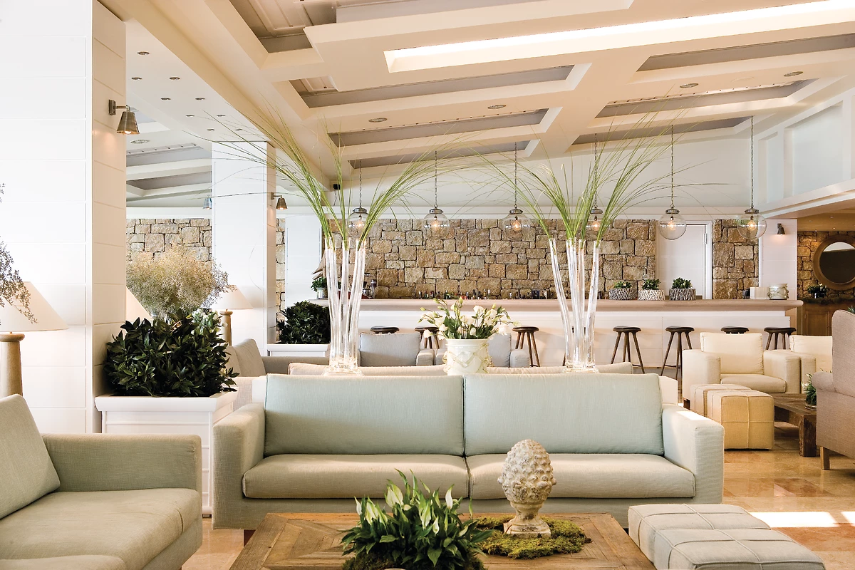Lobby de l'hôtel, Sani Club