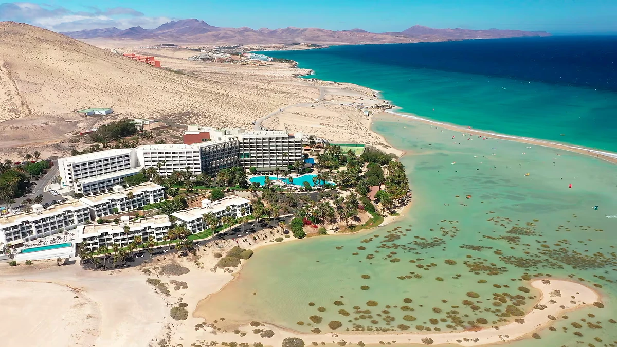 Vue aérienne de l'hôtel, INNSiDE by Meliá Fuerteventura, Fuerteventura, Espagne