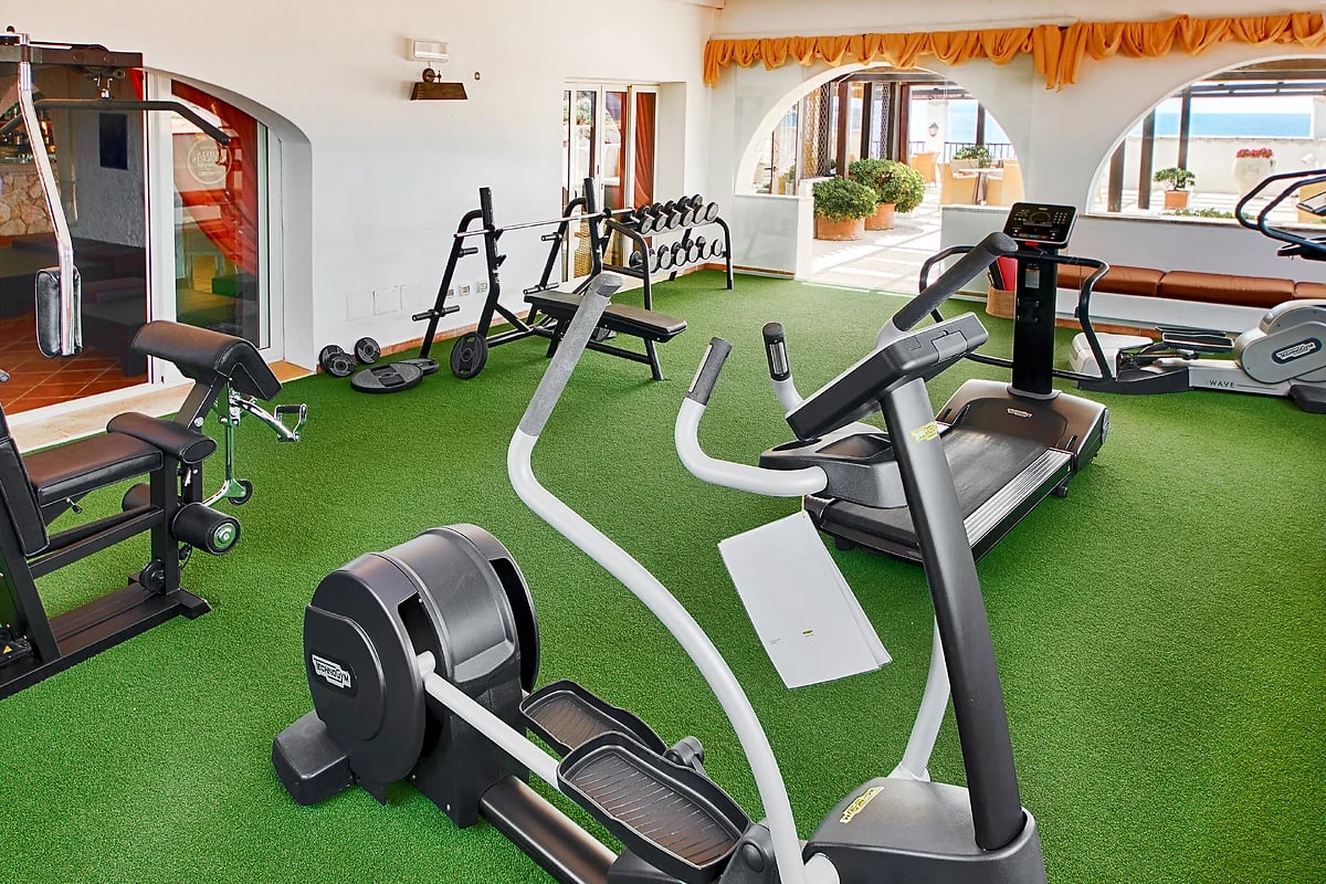 Salle de sport, Colonna Grand Hotel Capo Testa