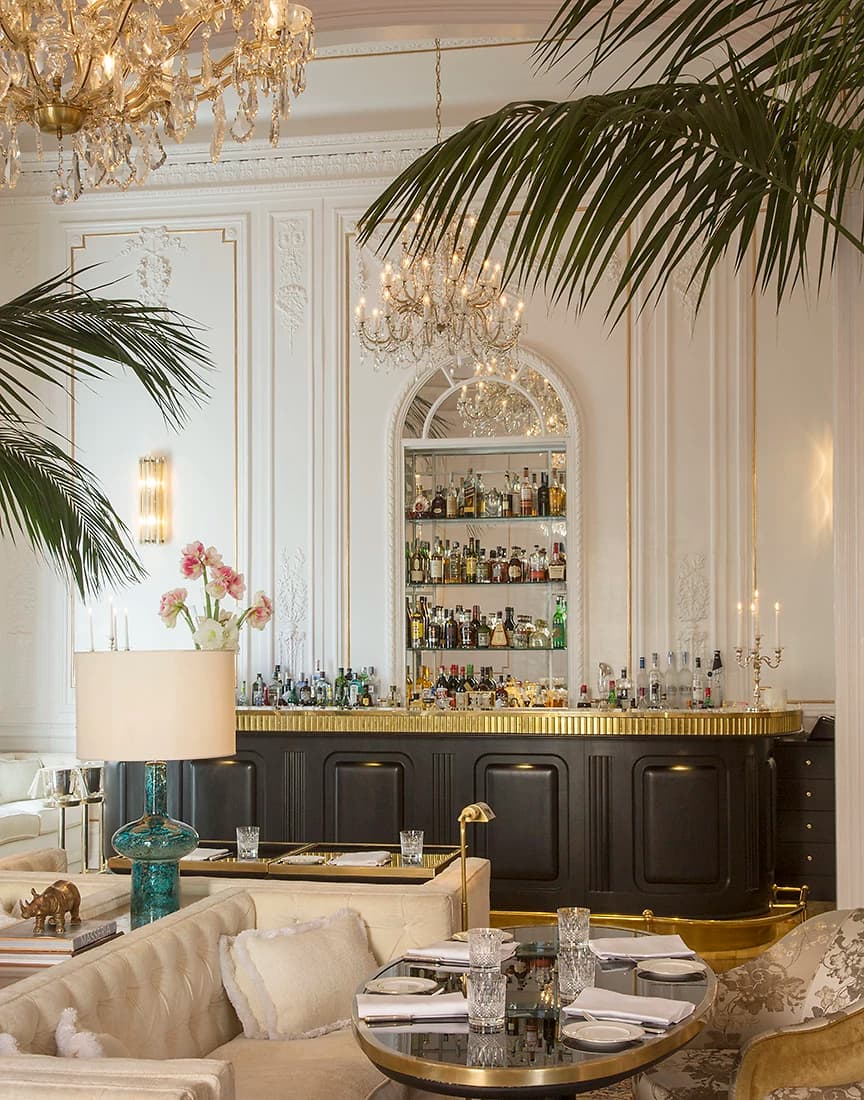 Restaurant, Palazzo Dama, Rome, Italie