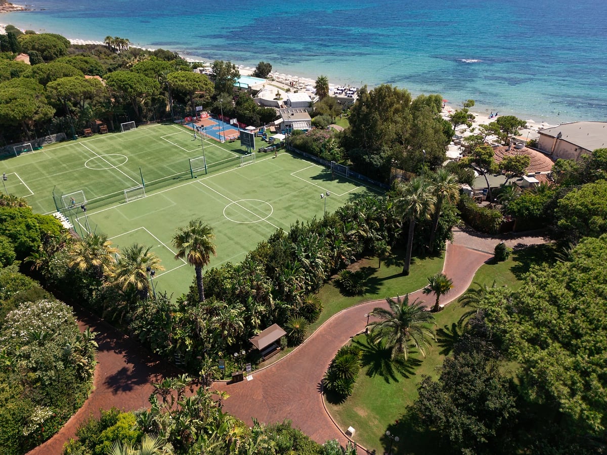 Terrains de sports, Forte Village Bouganville, Sardaigne, Italie