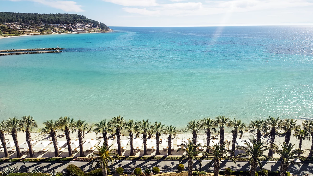 Plage de l'hôtel, Sani Beach