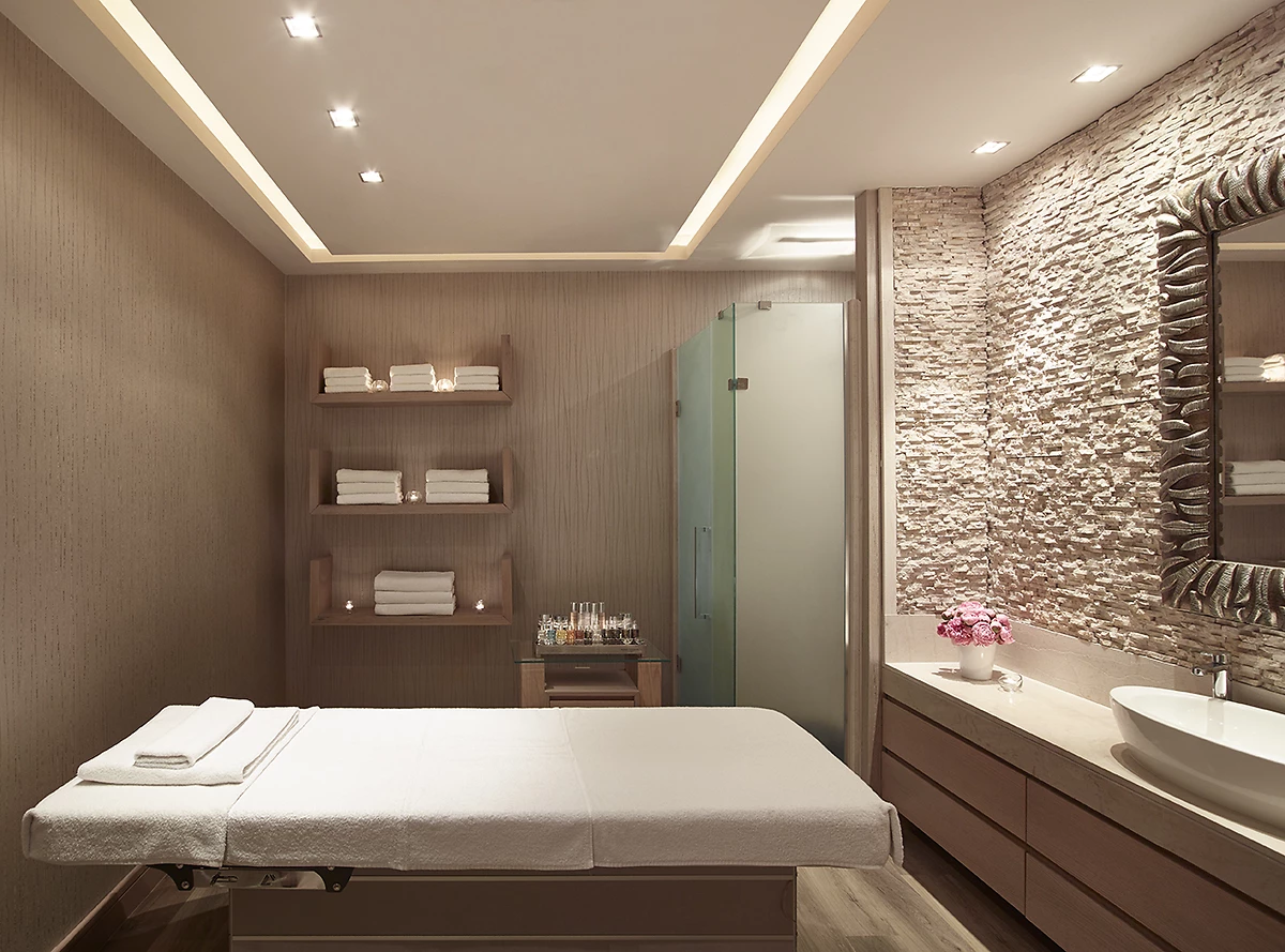 Salle de soins, spa de l'hôtel, Sani Beach