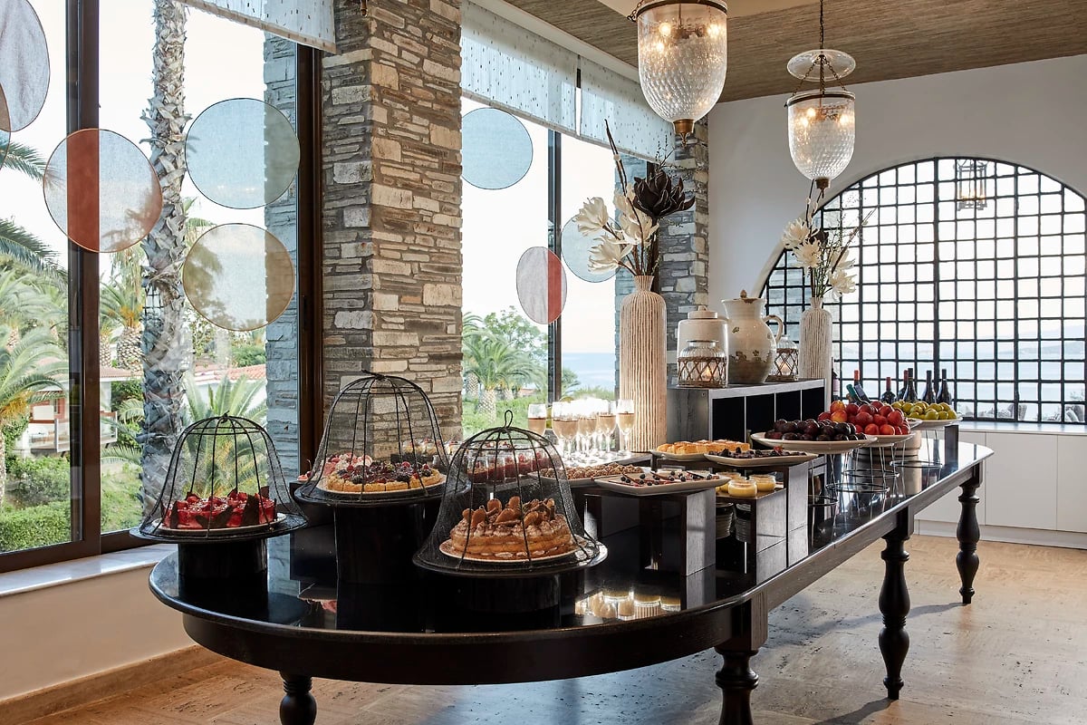 Buffet du restaurant Melathron, Eagles Palace