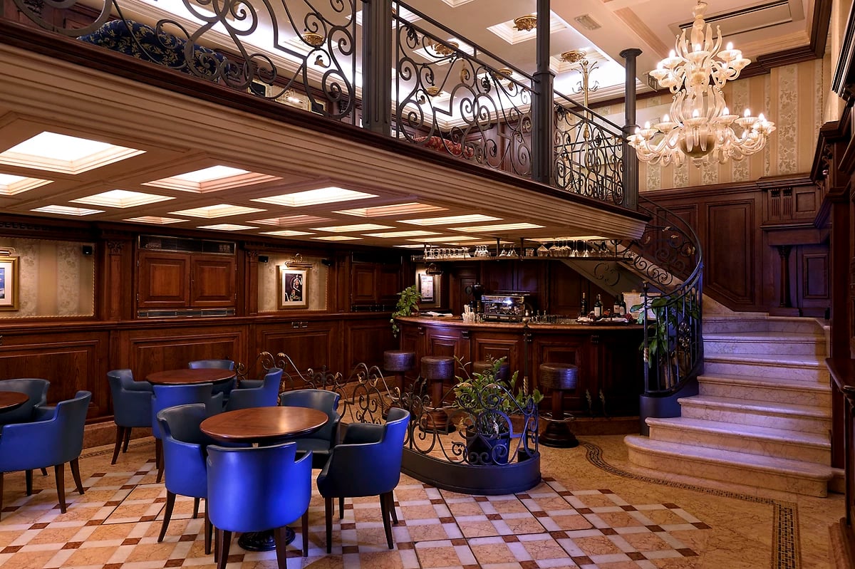 Espace restaurant et bar, Hotel Royal San Marco