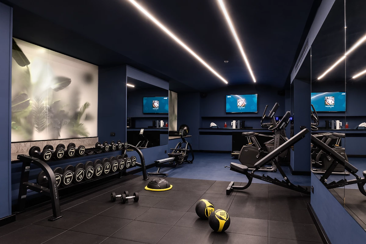 Salle de sport, Plaza Opera, Sicile, Italie