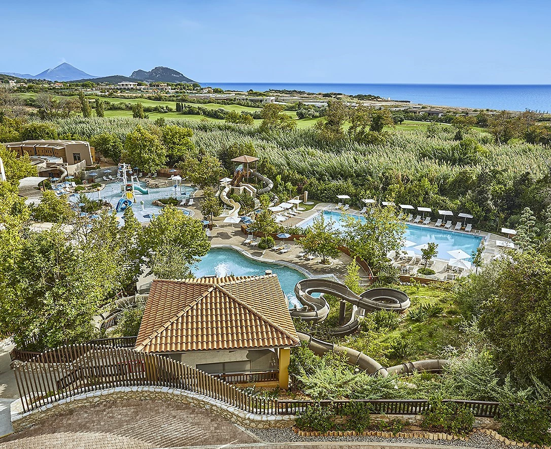 Parc de loisirs Aquapark, hôtel The Westin Resort Costa Navarino