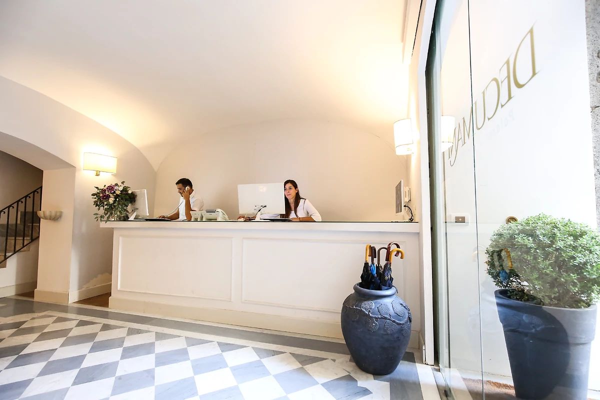 Réception, Decumani Hotel de charme, Naples, Italie