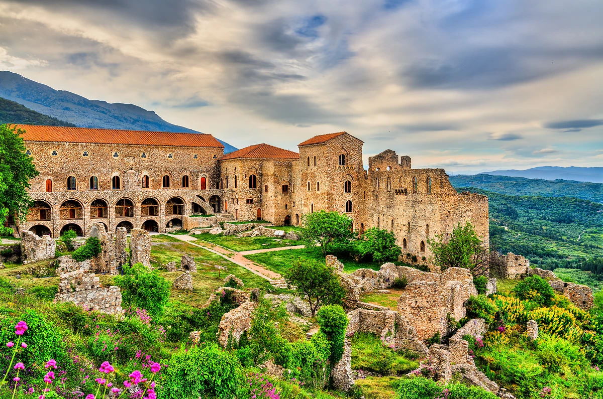 Palais du Despote, Mystras, Péloponnèse, Grèce