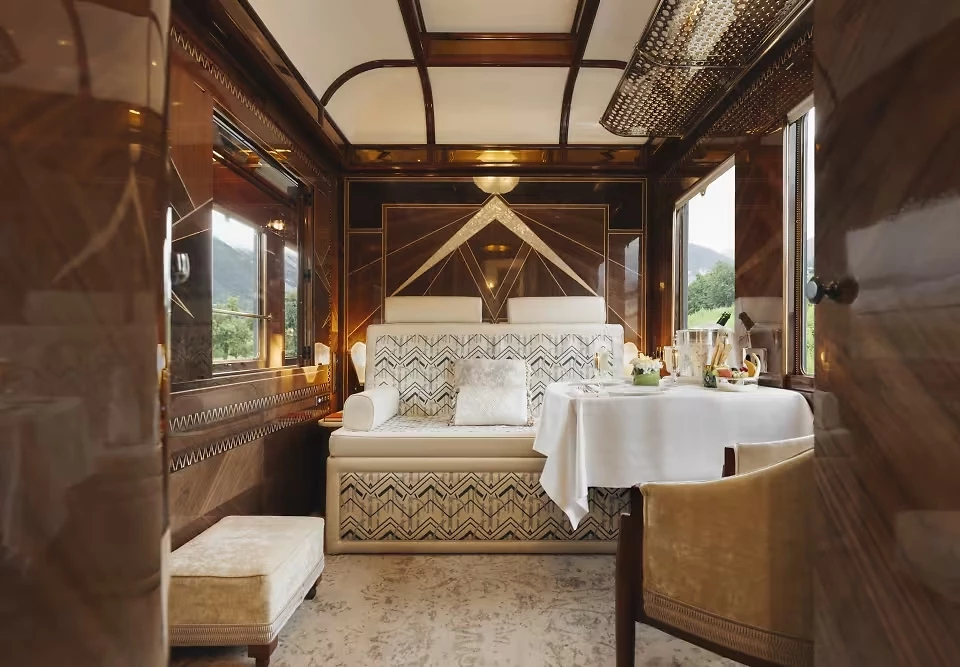 Suite Montagne, train Venice Simplon-Orient-Express