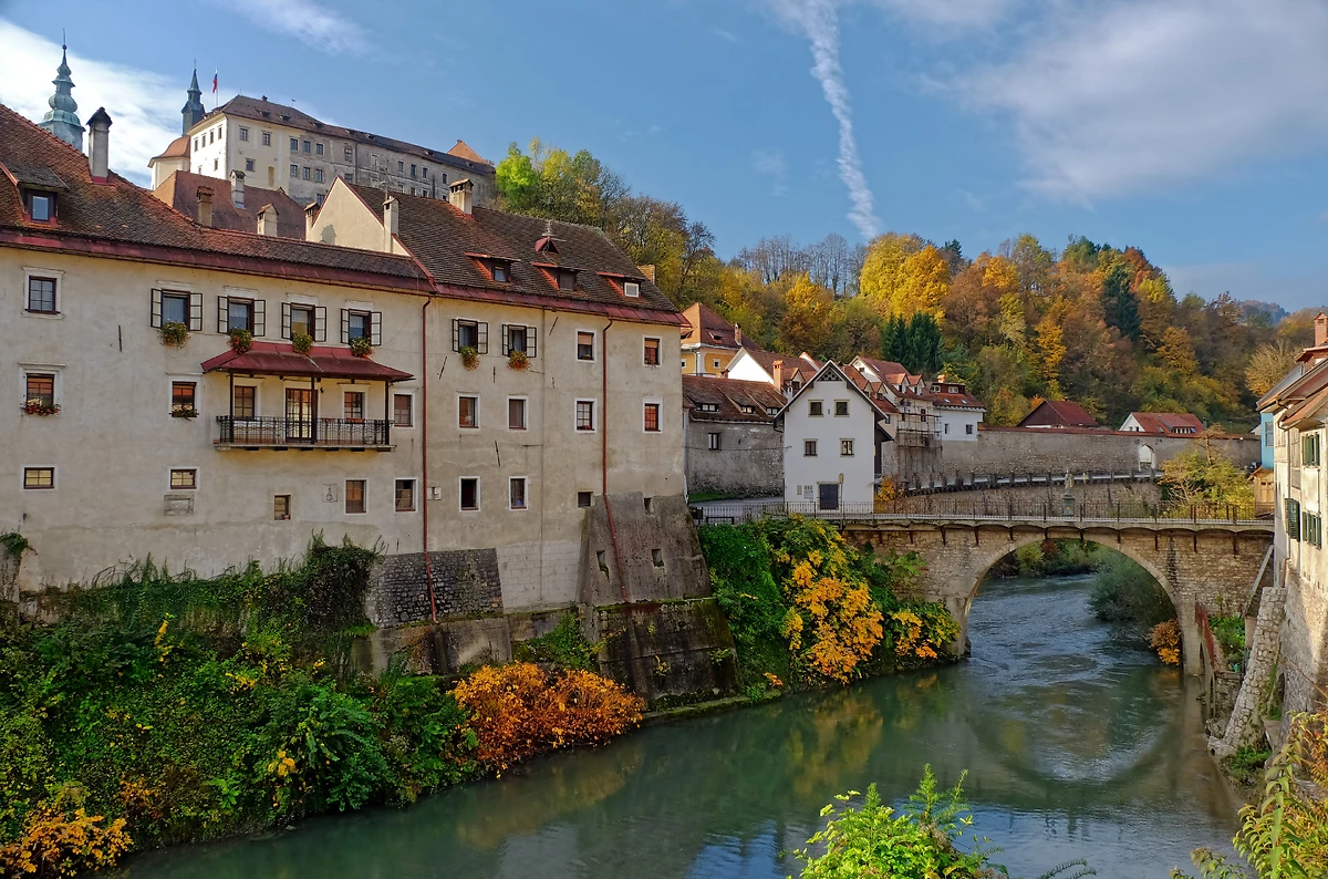 Vieille ville de Škofja Loka, Slovénie