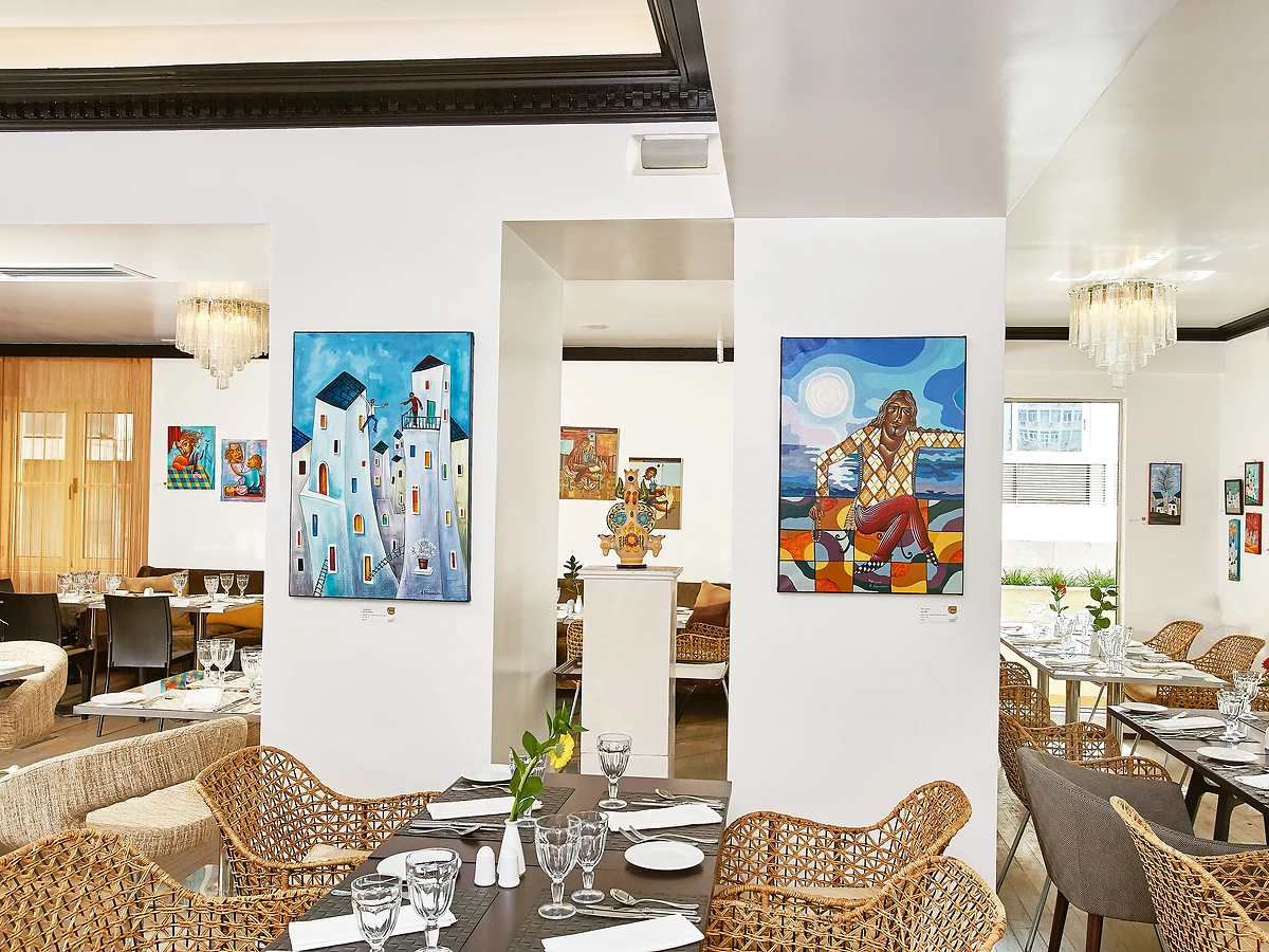 Restaurant, Grecotel Pallas Athena