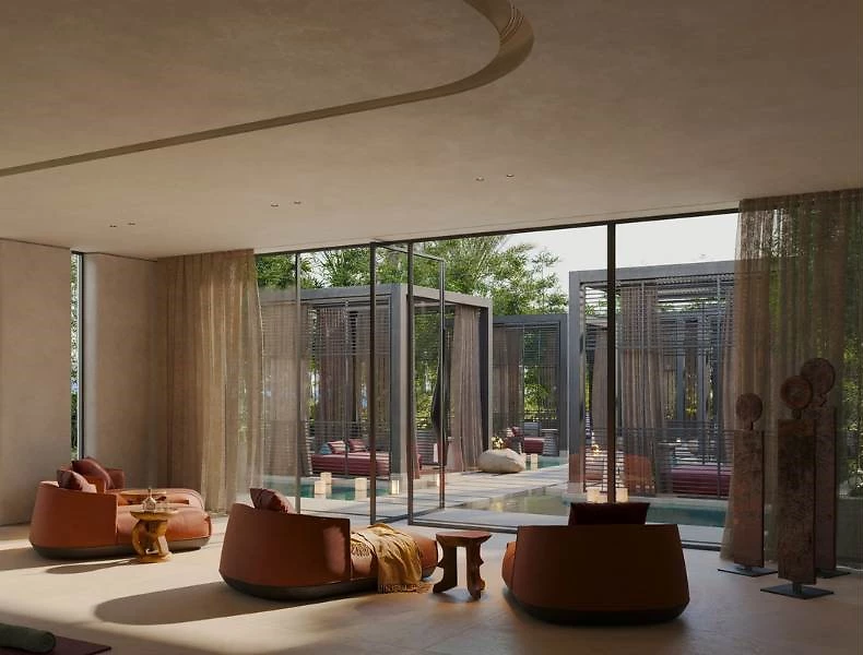 Lounge du Spa, Minos Palace Hotel & Suites, Crète, Grèce