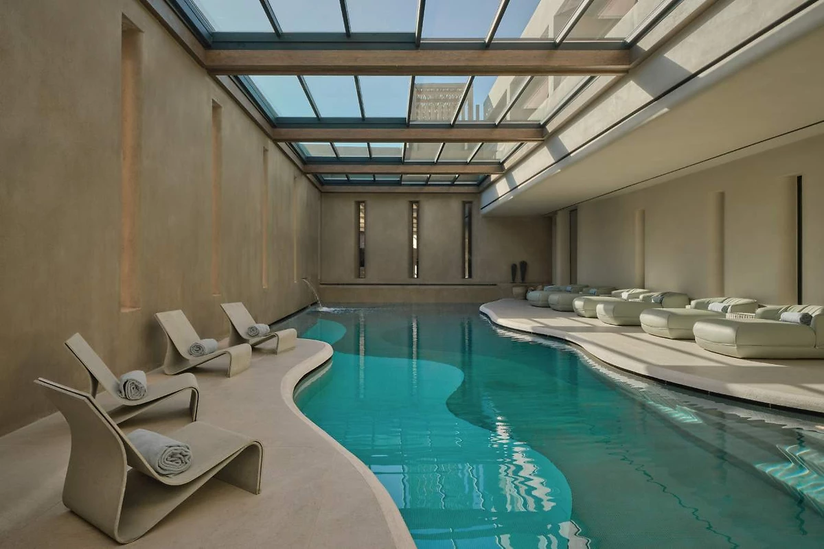 Piscine du Spa, Minos Palace Hotel & Suites, Crète, Grèce