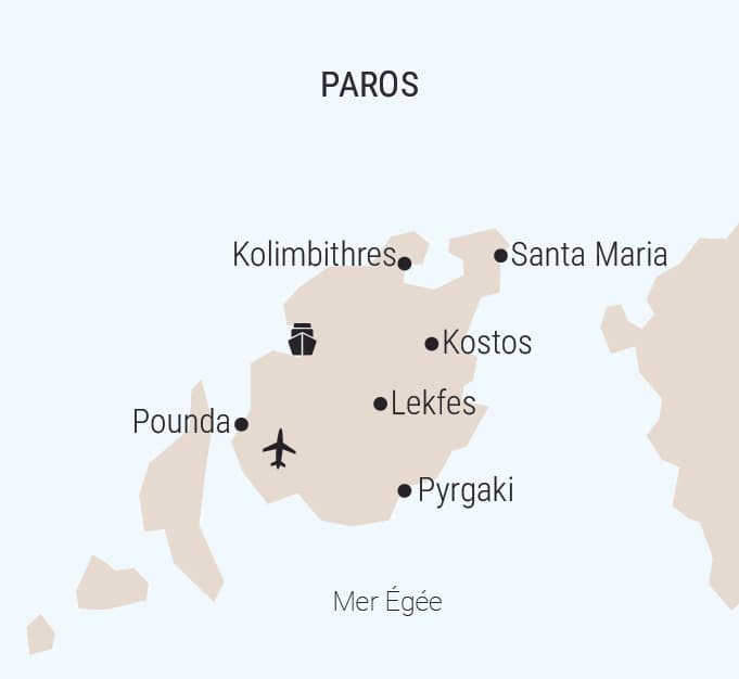 carte de Paros
