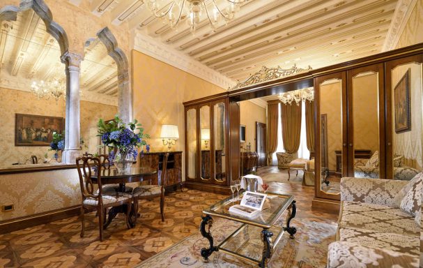 Suite Luxury, Hôtel Ai Reali, Venise, Italie.