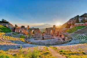 Amphithéâtre gréco-romain de Taormine