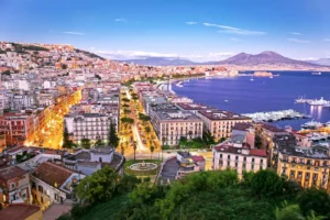 Vue panoramique de Naples