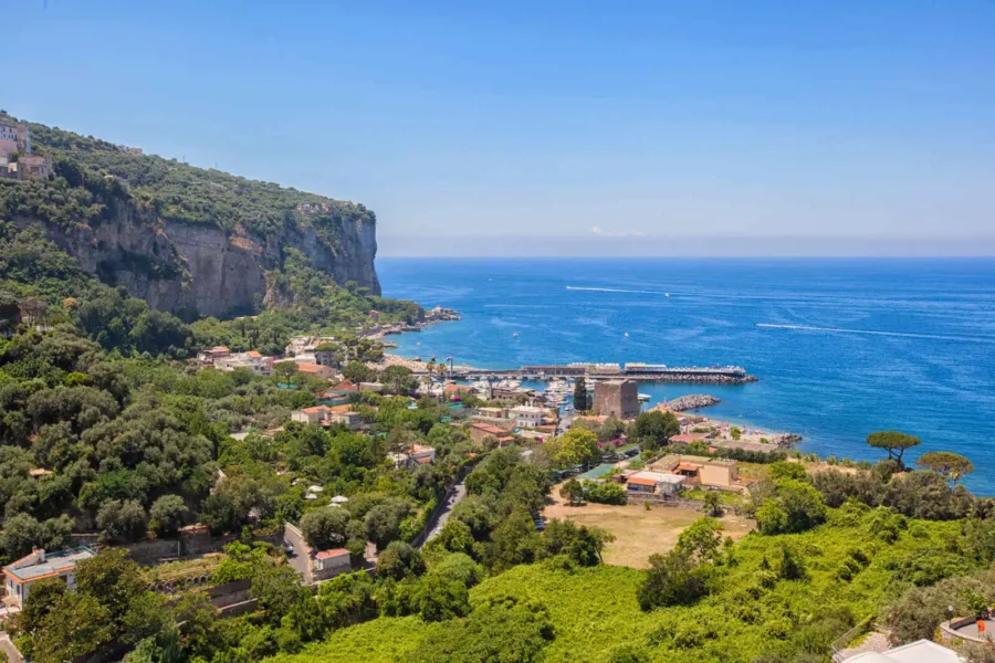 Vue depuis Hotel Mary, Sorrente, Italie