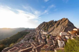 Village de Pietrapertosa, province de Potenza, région de Basilicate