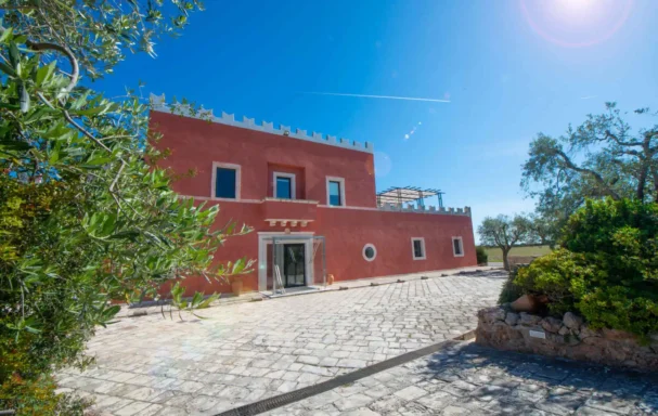 Vue extérieure de l'hôtel, Grand Hotel Masseria Santa Lucia