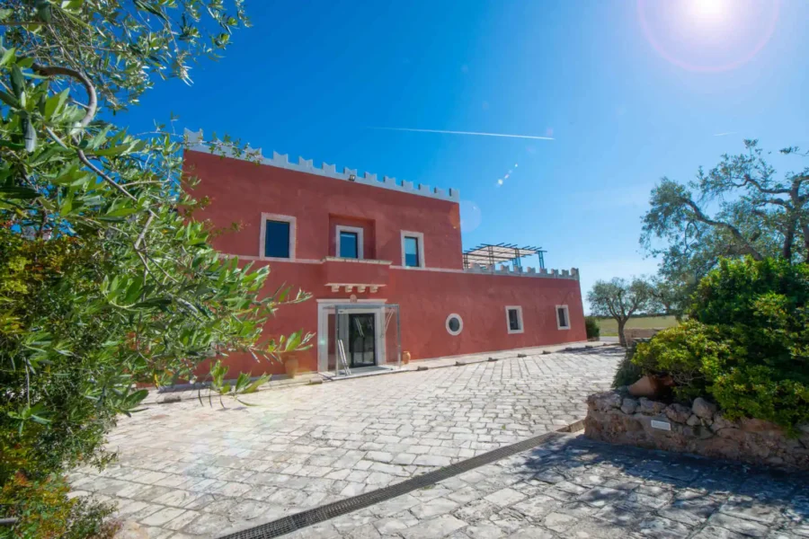 Vue extérieure de l'hôtel, Grand Hotel Masseria Santa Lucia